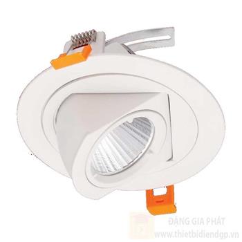 Đèn led downlight hợp kim nhôm cao cấp Ø130*H80-10W, khoét lỗ Ø120 AT-41 LED