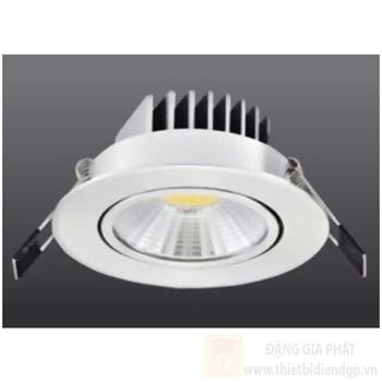 Đèn led downlight hợp kim nhôm cao cấp Ø90*H50-5W, khoét lỗ Ø70 AT-47 LED