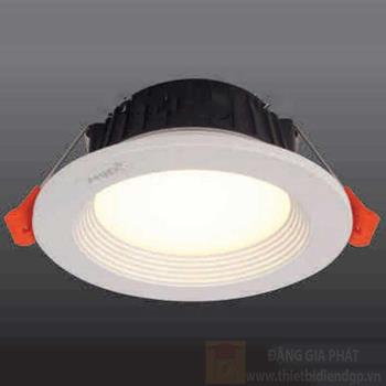 Đèn led downlight hợp kim nhôm cao cấp Ø110*H47-7W, khoét lỗ Ø85 AT 17 LED