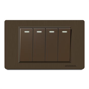 Bộ công tắc bốn 2 chiều Grimma G8CK42 Size M G8CK42