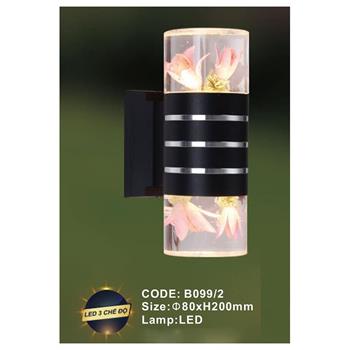 Đèn tường trong nhà Slister Ø80*H200mm - LED 3 CĐ B099/2
