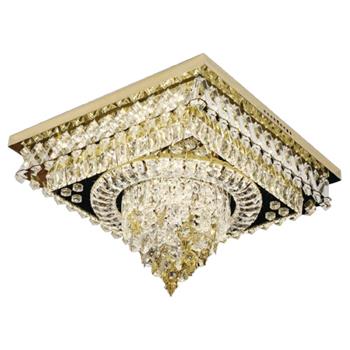 Đèn mâm pha lê Slister 600*600 - LED 160W - 3 CĐ B37/600F