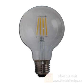 Bóng led Sano 4W, E27-2700K, Ø95*H130, ánh sáng trắng & vàng B 6269