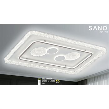 Đèn mâm chữ nhật ốp trần Sano ML 10156 Ø650*L1050 ML 10156