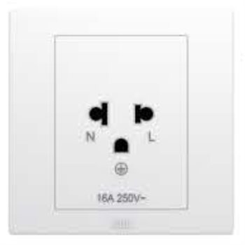 Bộ ổ cắm đơn 3 chấu 16A - ABB 4TYB502131P0105