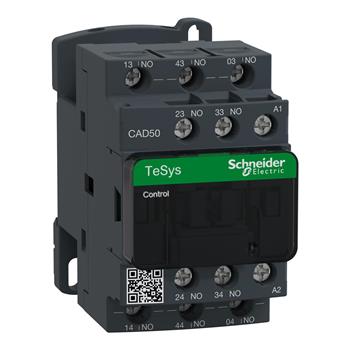 TeSys D control relay - DC standard coil CAD○●BD