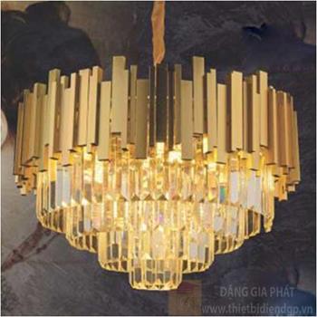 Đèn chùm pha lê Ø550*H400, E14*13 CFL 1239-Ø550