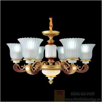 Đèn chùm nến Ø660*H430+400, E27*6-LED 6W CN 369/6