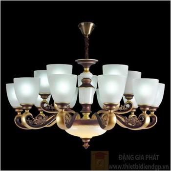 Đèn chùm nến Ø930*H530+400, E27*15-LED CN 370/15