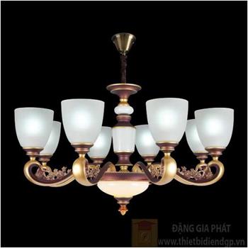 Đèn chùm nến Ø880*H500+400, E27*8 CN 370/8