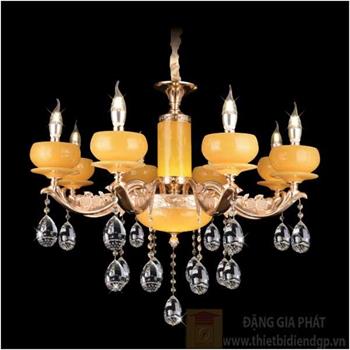Đèn chùm nến Ø750*H650+400, E14*8-LED CN 9931/8
