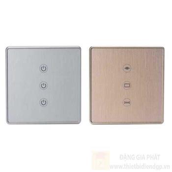 Công tắc smartlife mặt kim loại phủ kính
