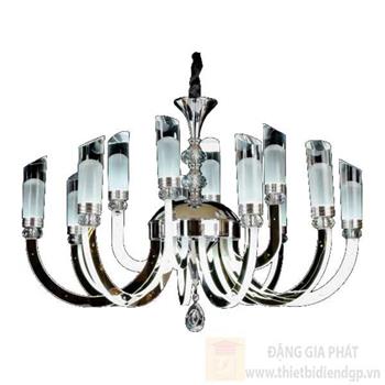 Đèn chùm Ý Ø700*H500+400, LED 156W-6000K CY P79/8+4