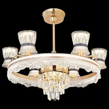 Đèn chùm led Sano Ø680*H750 - 3 màu CL 10099/6