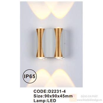 Đèn tường trong nhà Slister D2231 LED D2231-4