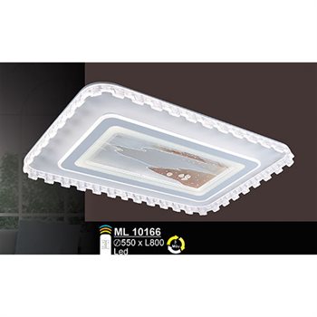 Đèn mâm mica chữ nhật Sano ML 10166 W550*L800 188W ML 10166