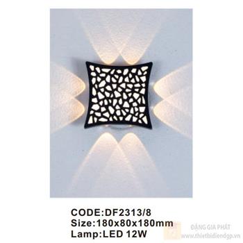 Đèn tường trong nhà Slister 180*80*180mm - LED 12W DF2313/8