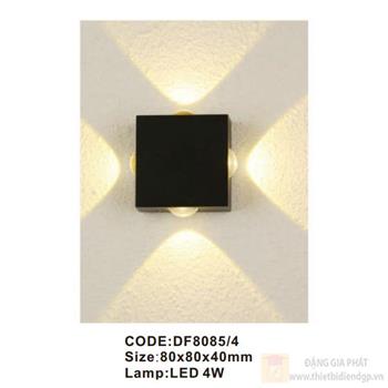 Đèn tường trong nhà Slister 80*80*40mm LED 4W DF8085/4