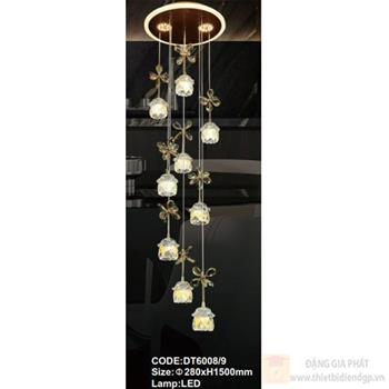 Đèn treo trần trang trí Slister Ø280*H1500mm - LED DT6008/9