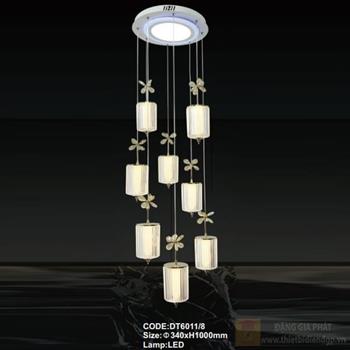 Đèn treo trần trang trí Slister Ø340*H1000mm - LED DT6011/8