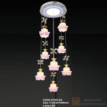 Đèn treo trần trang trí Slister Ø340*H1000mm - LED DT6013/8