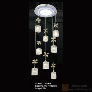 Đèn treo trần trang trí Slister Ø340*H1000mm - LED DT6016/8