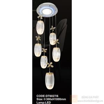 Đèn treo trần trang trí Slister Ø300*H1500mm - LED DT6027/6