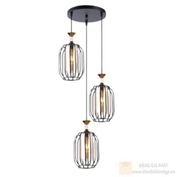 Đèn treo trần trang trí Slister Ø320*H1000mm - E27 DY4026/3 BK