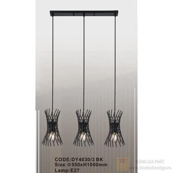 Đèn treo trần đế dài trang trí Slister Ø550*H1000mm - E27 DY4030