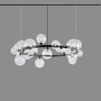 Đèn treo trang trí Slister Ø1200*H1000mm - LED DY4058/24 BK
