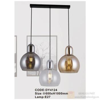 Đèn treo trần đế dài trang trí Slister Ø600*H1000mm - E27 DY4124