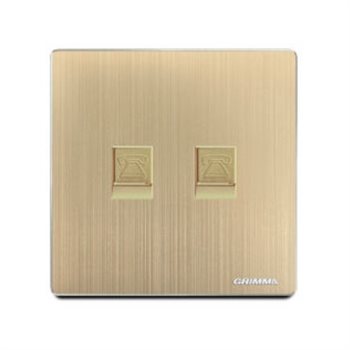Ổ cắm đôi điện thoại GRIMMA G52G2TEL G52G2TEL