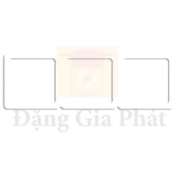 Khung đỡ 3 lô màu trắng E8331_36_WE_G19