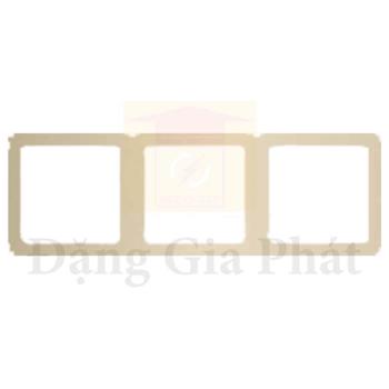 Khung đỡ 3 lỗ màu vàng ánh kim E8331_36_WG_G19