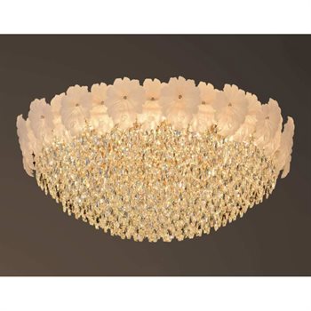 Đèn mâm ốp trần pha lê Veronia MPL-9725/1000 Ø1000 x H400 MPL-9725/1000