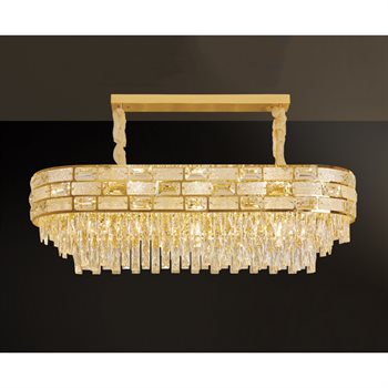 Đèn chùm pha lê Hufa CFL 2858 L1000*W350*H260 CFL 2858