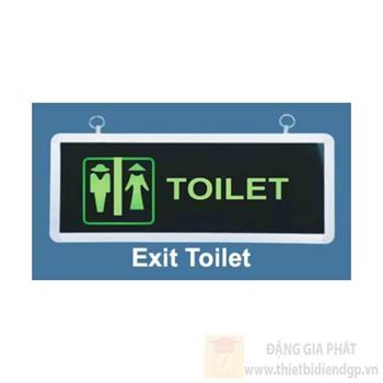 Đèn exit Toilet mặt đôi, W140*L350 Exit Toilet-2