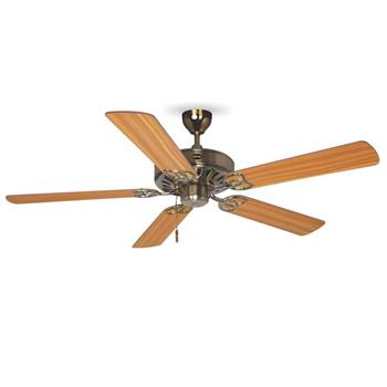 Quạt trần Sinwa 5 cánh gỗ trang trí F62 AB màu đồng cổ F62 AB