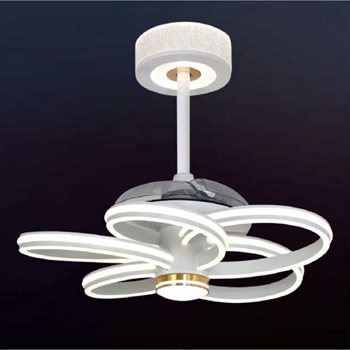 Quạt trần đèn Veronia QT-8592 Ø600 x H600 QT-8592
