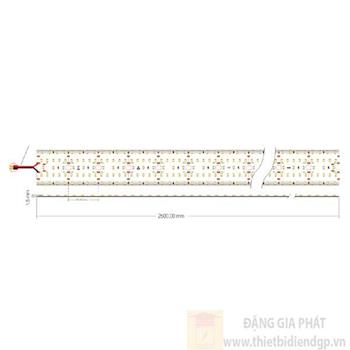 Led dây trong nhà 2835 (59mm), 420 led FSB-2835-IP33-L420