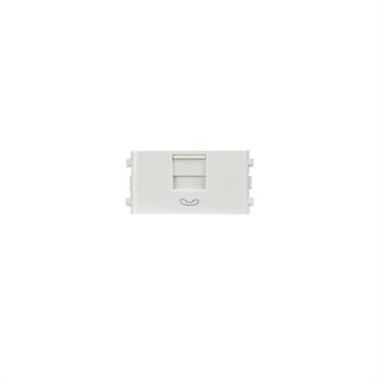 Hạt Ổ cắm điện thoại 4 dây Sino SC31RJ có màn che SC31RJ