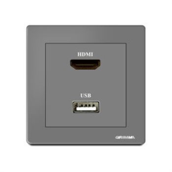 Bộ ổ cắm HDMI và USB GRIMMA G60HDMI G60HDMI