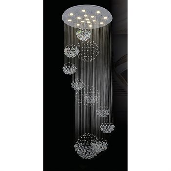 Đèn thả pha lê Sano TPL 10199 Ø860*H2500 TPL 10199