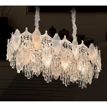 Đèn thả pha lê Veronia TPL-8635/900 x 350 Ø900*350*H400 TPL-8635/900 x 350