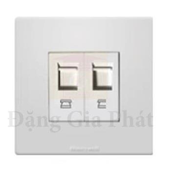 Ổ cắm điện thoại đôi RJ11 HEYDH2