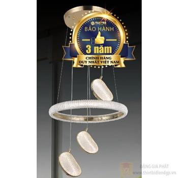 Đèn treo trang trí Slister 500*500*H1200mm Led 46W HS-YY20