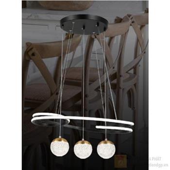 Đèn treo trang trí Slister 500*400*H1200mm Led 80W HS-YY50