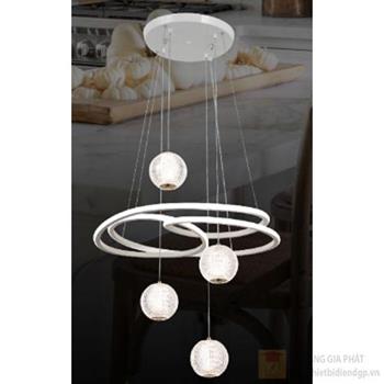 Đèn treo trang trí Slister 500*500*H1200mm Led 106W HS-YY54