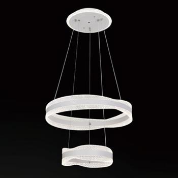 Đèn treo trần trang trí Slister Ø500+300mm - LED 112W HS2323