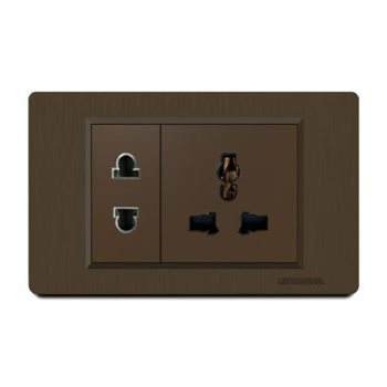 Bộ ổ cắm 2 chấu và 3 chấu đa năng Grimma G8CSK2SK3 Size S G8CSK2SK3